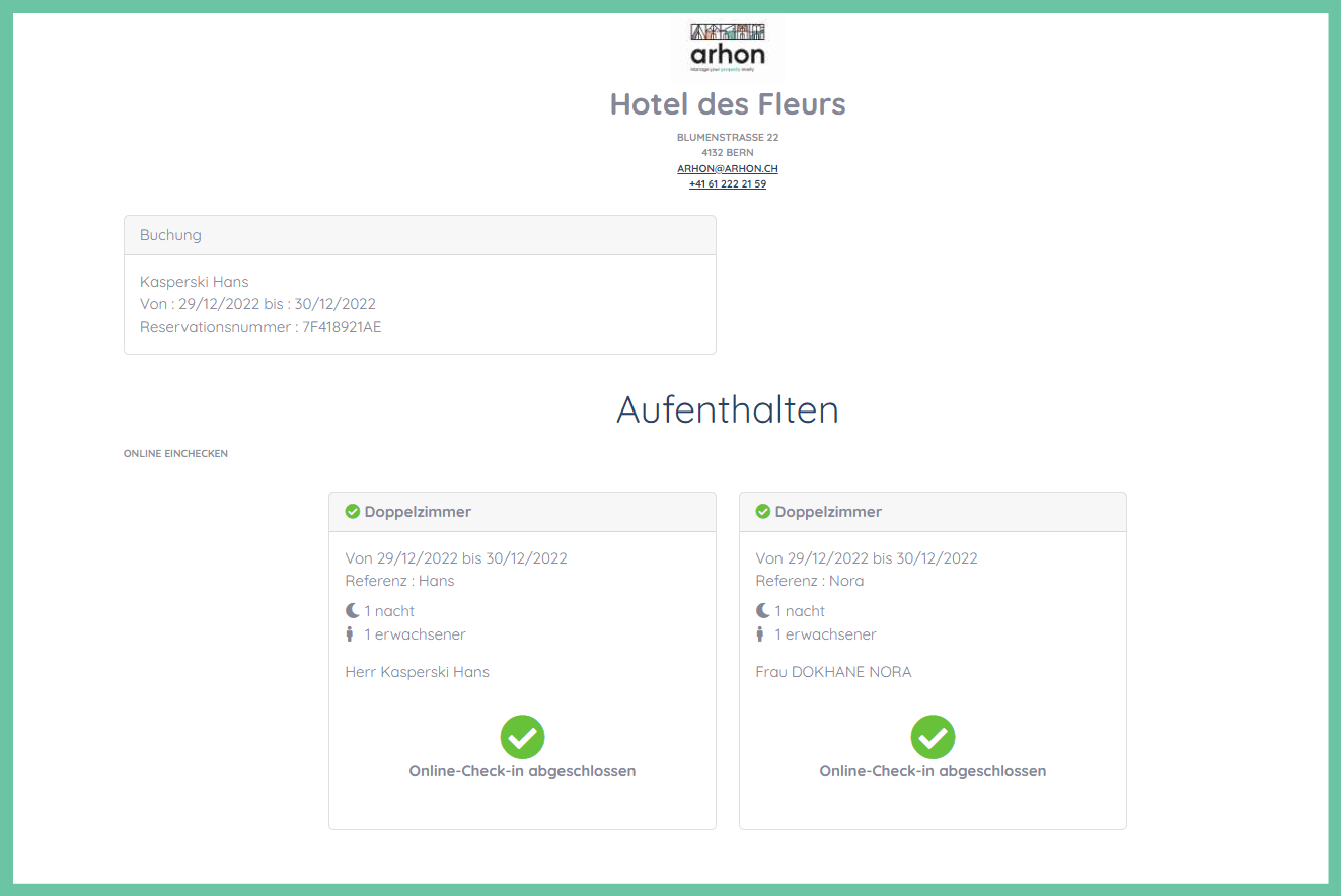 Wie Funktioniert Ein Online Check In www.arhon.ch